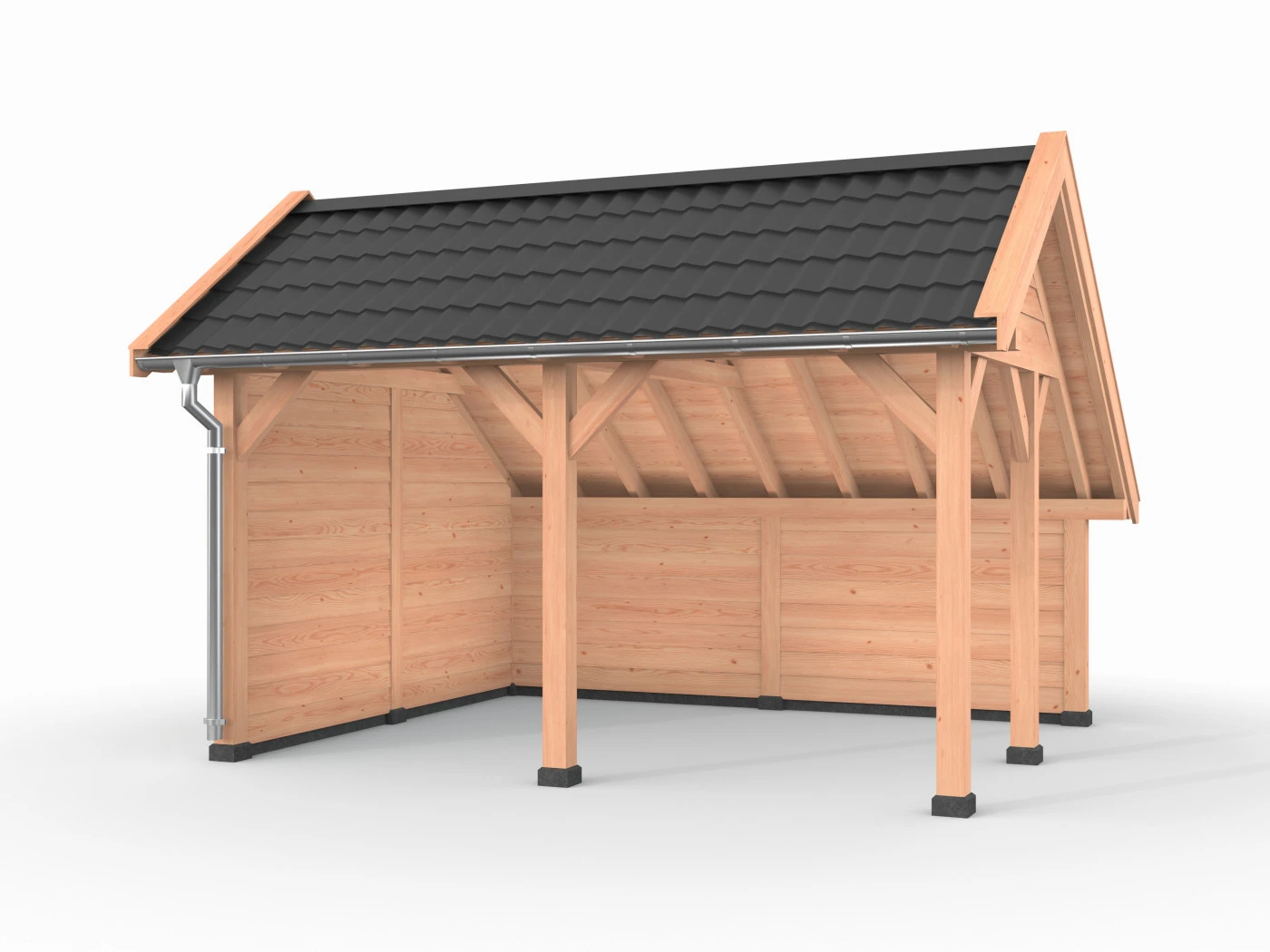 Douglas Kapschuur, 500 x 400, met achterwand en zijwand, Westwood Deluxe - Afbeelding 1